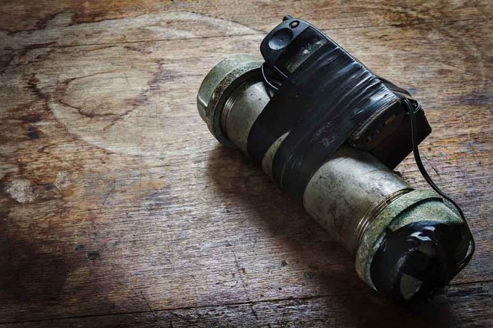 Pipe Bomb Found in Unlikely Location