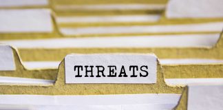 File tab labeled "Threats" in focus.