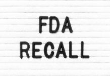 "FDA recall" on white background.