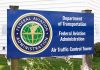 Federal Aviation Administration sign outside white building