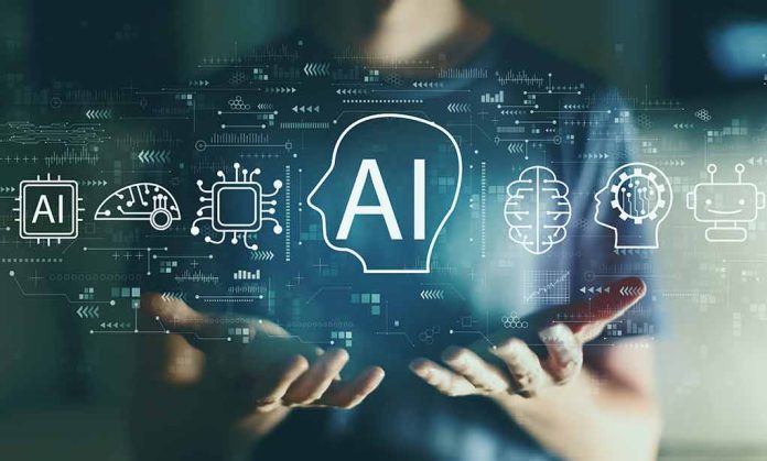 1931158067 featured image Person holding virtual icons related to artificial intelligence.