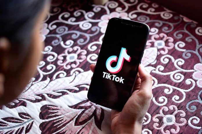 1378101017 featured image Hand holding phone showing TikTok logo