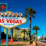 Welcome to Fabulous Las Vegas sign, daytime.