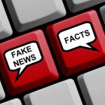 Wikipedia Bias Bombshell—Congress Steps In Keyboard keys labeled Fake News and Facts