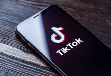 White House TikTok Stirs Unbelievable Celebrity Clash Phone screen showing TikTok logo and app