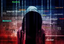 $400K Shipment VANISHED–FBI Stunned! Hooded figure with cybersecurity terms and binary code background.