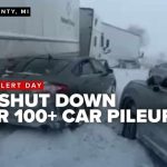 100+ CAR PILEUP: I-196 shut down after over a hundred cars