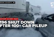 100+ CAR PILEUP: I-196 shut down after over a hundred cars
