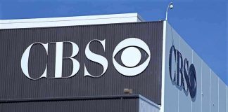 LAWSUIT Warning Sends CBS Into Panic Mode Exterior view of a CBS media building featuring the CBS logo