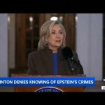 Hillary Clinton after Epstein deposition says she was asked