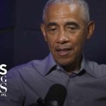 Trump Post Sparks Obama Fury Obama reacts to Trump's repost of racist video on podcast
