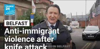 Pope Leo’s Words Fuel Anger In Belfast Anti-immigrant violence erupts across Belfast after knife attack • FRANCE 24 English