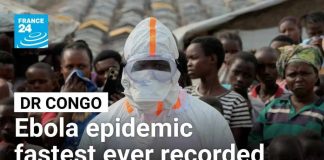 DR Congo's Ebola outbreak becomes fastest ever recorded • FRANCE 24 English