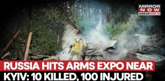 Russia Missile Strike Rocks Kyiv: Deadly Attack On Ukraine Arms Show Leaves 100+ Casualties | Watch