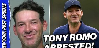 CBS analyst Tony Romo arrested AND booked in Wisconsin!