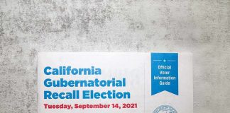 Official voter information guide for California recall election