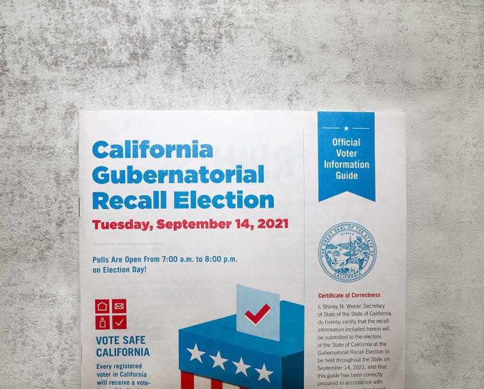 Official voter information guide for California recall election