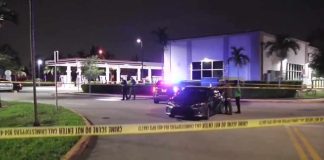 BSO: Bystander detained after shooting 2 robbery subjects outside Dania Beach 7-Eleven, killing 1