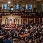 House chamber filled with lawmakers and staff