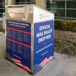 Judge Slaps Down USPS Ballot Gate Official mail ballot drop box outside a public building
