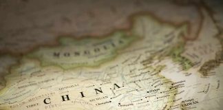 Iran Is China’s Secret Weapon Detailed map highlighting China and surrounding regions
