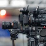 Mamdani DITCHES NYC Parade Honoring Post-9/11 Veterans Professional video cameras on tripods